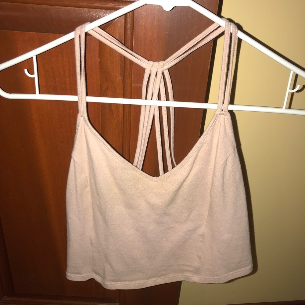 Pink Charlotte Russe crop top